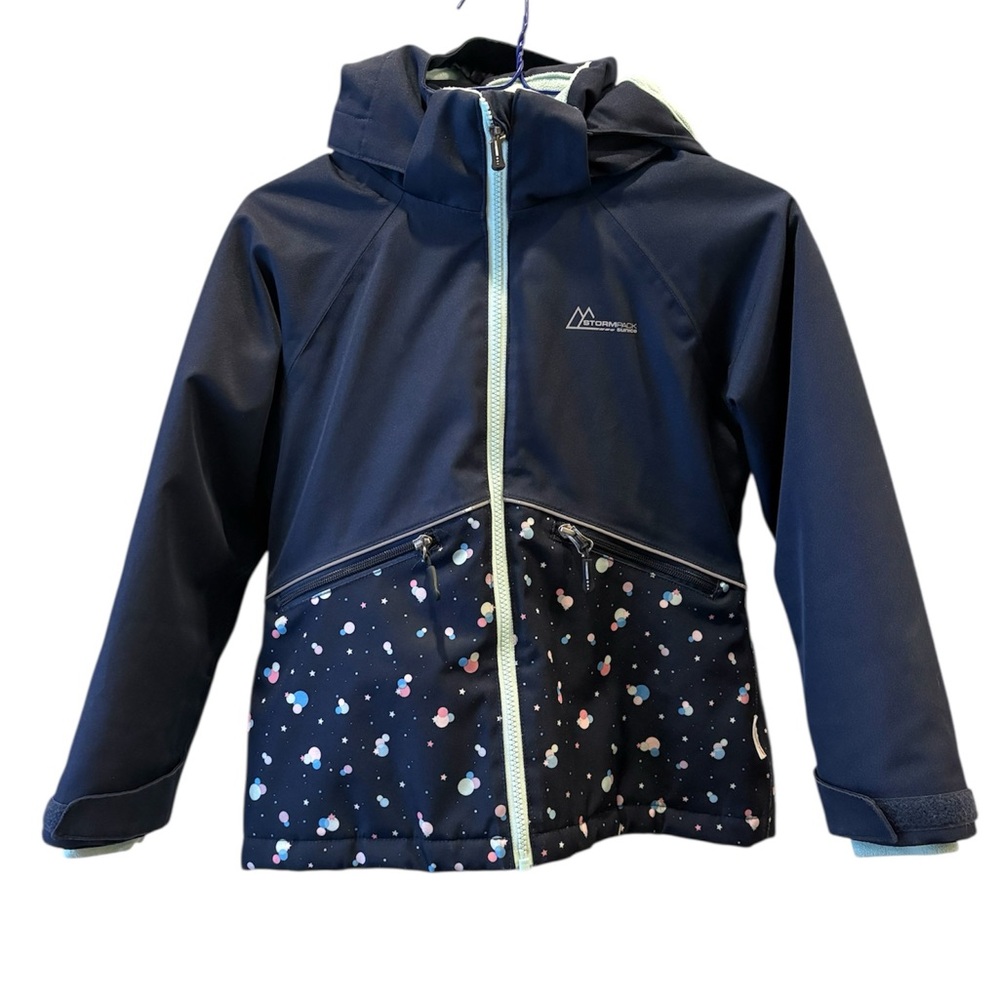 Sunice Stormpack Navy Jacket, Girls Size 7